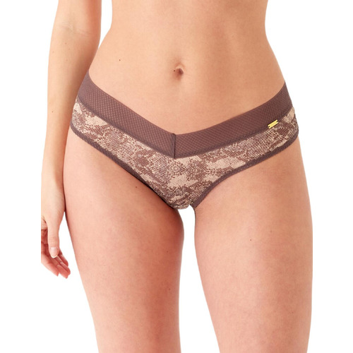 Gossard Glossies Snake Shorty Brief - Snake Print