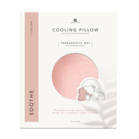 Image of Aroma Home Therapeutic Gel Cooling Pillow - Pink