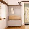 Hallway Tidy With Storage Bench from Charles Bentley