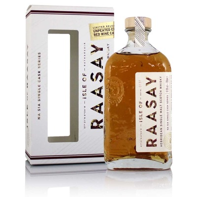 Isle of Raasay Unpeated Ex-Bordeaux Red Wine  Na Sia Single Cask Series