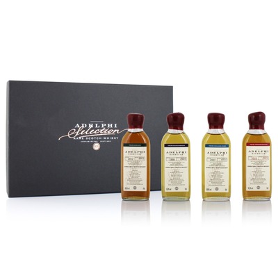 Adelphi Nightcap Single Malt Whisky Gift Box (4x10cl)