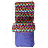 Image of Red KiteFleece Lined Cosytoes Purple Zigzag