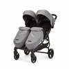 Image of Ickle Bubba Venus Double Stroller Max (Fabric Colour: Space Grey)