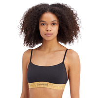 Image of Calvin Klein Embossed Icon Holiday Bralette Bra