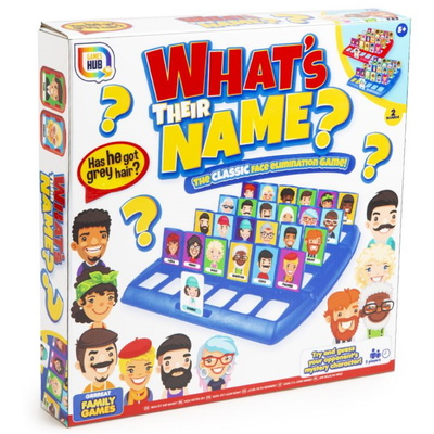 Guess Who Their Name is? Family Board Game Toy