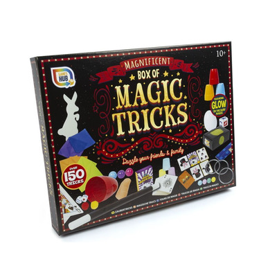 Children's Magnificent Box of 150 Magic Tricks Set Magician Set