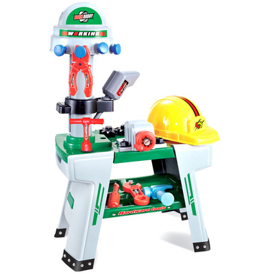 Children’s Toy Builders Pretend Work Bench With 37 Tools
