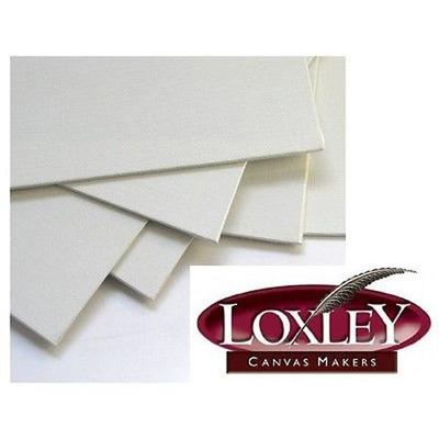 Pack Of Five 20" X 20" Square Blank Loxley Canvas Acrylic Boards