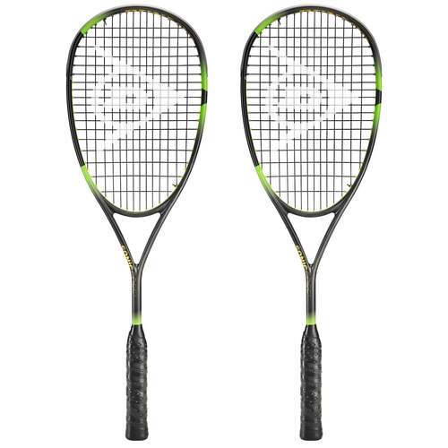 Dunlop Sonic Core Elite 135 Squash Racket Double Pack