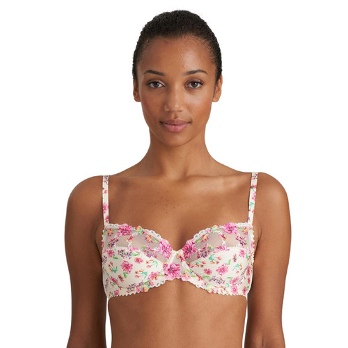 Marie Jo Chen Full Cup Bra - Pearled Ivory