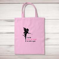 The Fuck Up Fairy Tote Bag – Pastel Pink, One