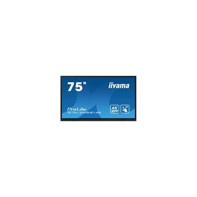 iiyama PROLITE TE7512MIS-B1AG 75" Interactive 4K UHD Touchscreen