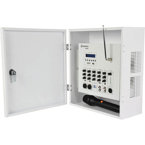Product Image Secure Wall Amplifier 100V with UHF Mic + Media Player - 120W
