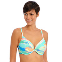 Image of Freya Summer Reef Plunge Bikini Top