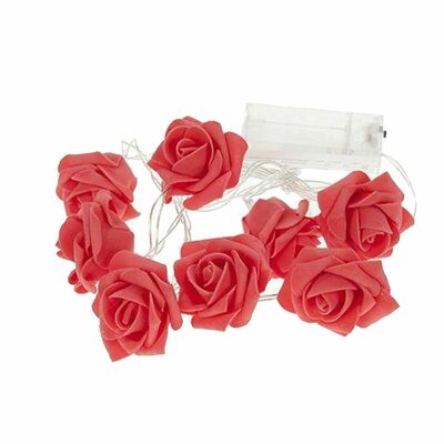 1.5m Rose Flowers Fairy String Lights Valentines LED Decorations