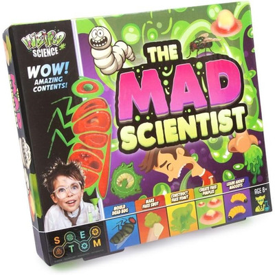The Mad Scientist Home Experiments Science Set for Kids