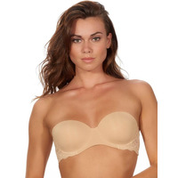 Image of After Eden Basic Strapless Lace Bra