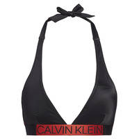 Image of Calvin Klein Core Icon Plunge Halterneck Bikini Top