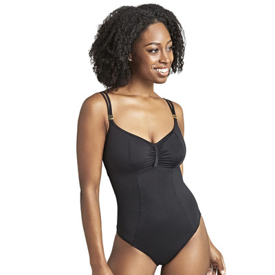Panache Anya Riva Balcony Swimsuit - Black - 32F
