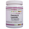 Image of Specialist Herbal Supplies (SHS) Cascara & Lavender Capsules - 54's