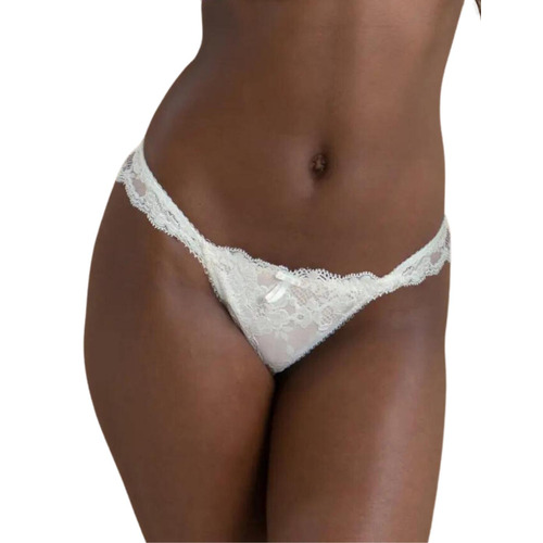 Pour Moi Amour Brazilian Brief - Ivory/Champagne