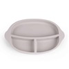 Image of Haakaa Silicone Divided Plate (Colour: Grey)