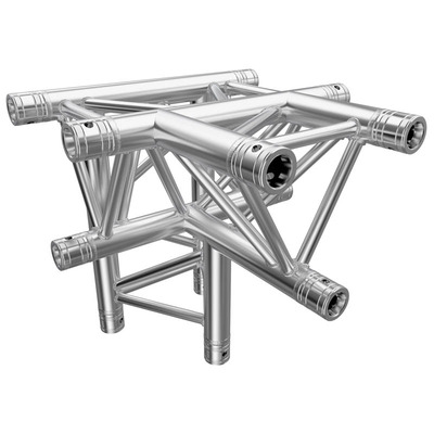 Global Triangle Truss F33 3 Way Apex Down T + 1 Down 50mm