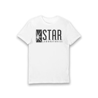 Image of DC Comics Star Labs Adults T-Shirt - White - S