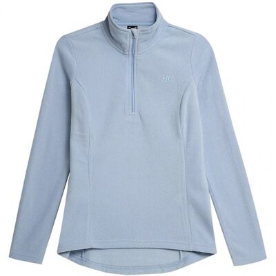 4F Womens Fleece Sweatshirt - Light Blue