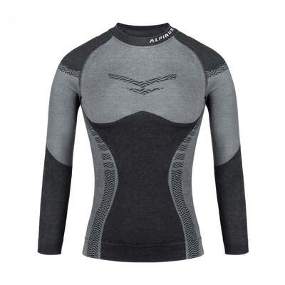 Alpinus Womens Pro Miyabi Edition Thermoactive Shirt - Gray