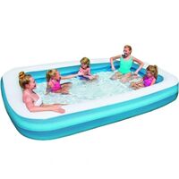 Image of Bestway Inflatable Pool 305x183x46 cm - Blue