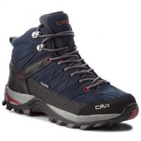 Image of CMP Mens Rigel Mid Shoes - Navy Blue