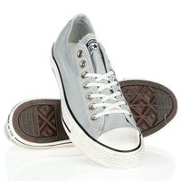 Image of Converse Unisex Chuck Taylor OX Shoes - Gray