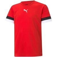Image of Puma Junior TeamRise Jersey T-Shirt - Red