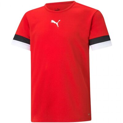 Puma Junior TeamRise Jersey T-Shirt - Red