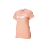 Image of Puma Womens Amplified Graphic T-shirt - Peach