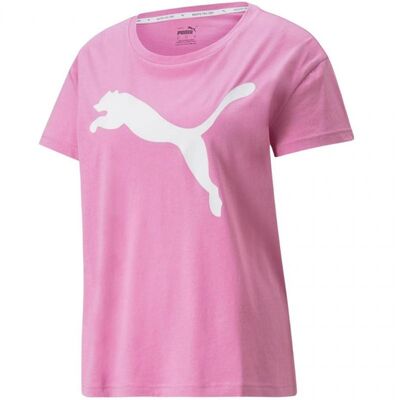 Puma Womens RTG Logo Opera T-Shirt - Pink