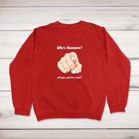 Who’s Awesome Sweatshirt