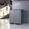 Image of 40L Double Compartment Grey Kitchen Bin
