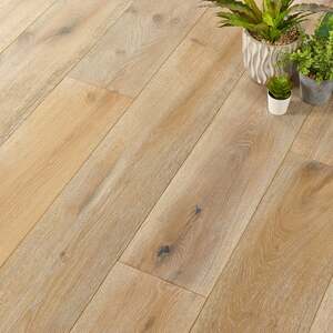 Lusso Catania White Brushed Oiled Engineered Oak 190mm