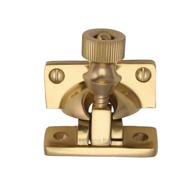 Heritage Brass Brighton Sash Fastener (58mm x 23mm), Polished Brass - V2055-PB POLISHED BRASS