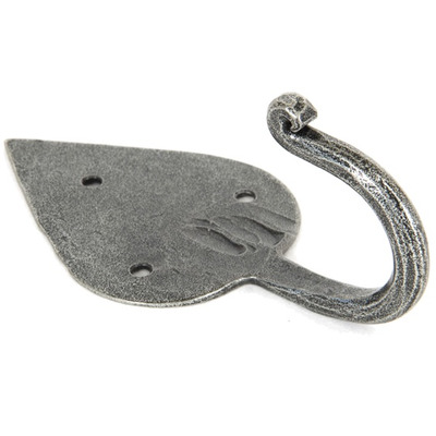 From The Anvil Gothic Coat Hook, Pewter - 33688 PEWTER