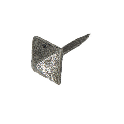 From The Anvil Pyramid Door Stud (15mm, 20mm Or 25mm), Pewter - 33694 PEWTER - SMALL (15mm x 15mm)