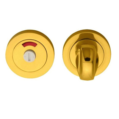 Carlisle Brass Manital Architectural Concealed Fix Turn & Release With Indicator, Polished Brass - AQ11 POLISHED BRASS