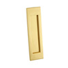 Croft Architectural Upright Letter Plate, Various Finishes Available - 1642 POLISHED BRASS