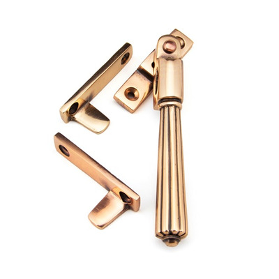 From The Anvil Hinton Locking Night Vent Window Fastener, Polished Bronze - 45348 POLISHED BRONZE