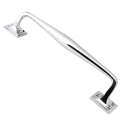 From The Anvil Art Deco Pull Handle (230mm OR 300mm), Polished Chrome - 45462 POLISHED CHROME - 230mm