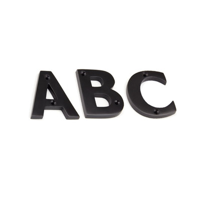From The Anvil Letters (A-Z), Aged Bronze Finish - 92030A ANTIQUE BRONZE FINISH LETTERS - N