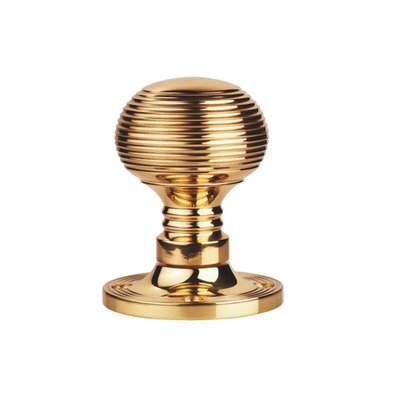 Carlisle Brass Manital Queen Anne Mortice Door Knob, Polished Brass - M1001 (sold in pairs) POLISHED BRASS