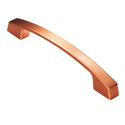 Carlisle Brass Fingertip Bridge Cabinet Pull Handle (160mm C/C), Satin Copper - FTD3165SCO SATIN COPPER - 160mm C/C